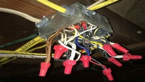 join several 12 gauge wires in a junction box|wire splicing in junction box.